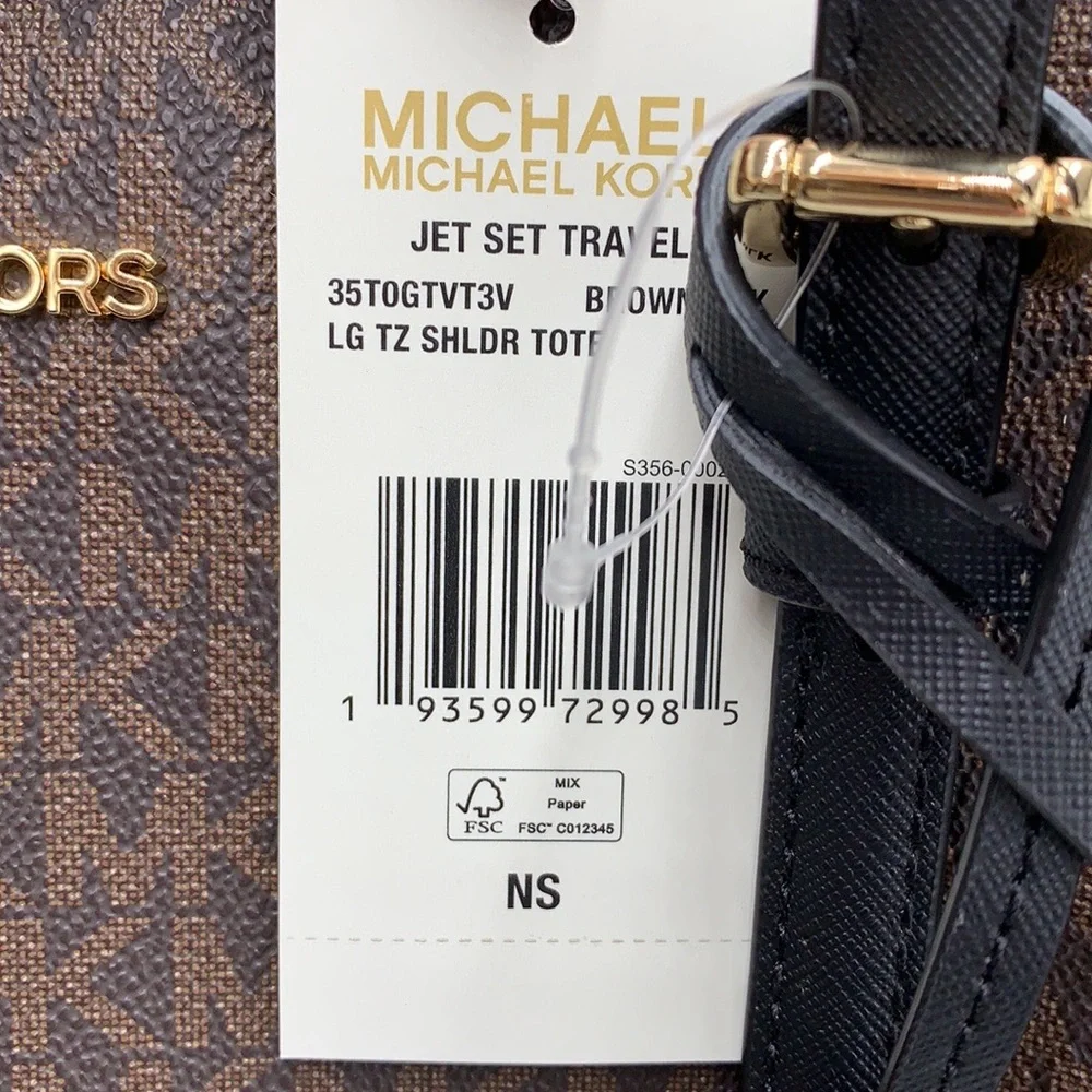 MICHAEL KORS OUTLET
Jet Set Travel Large Logo Tote Bag - Picture 4 of 14